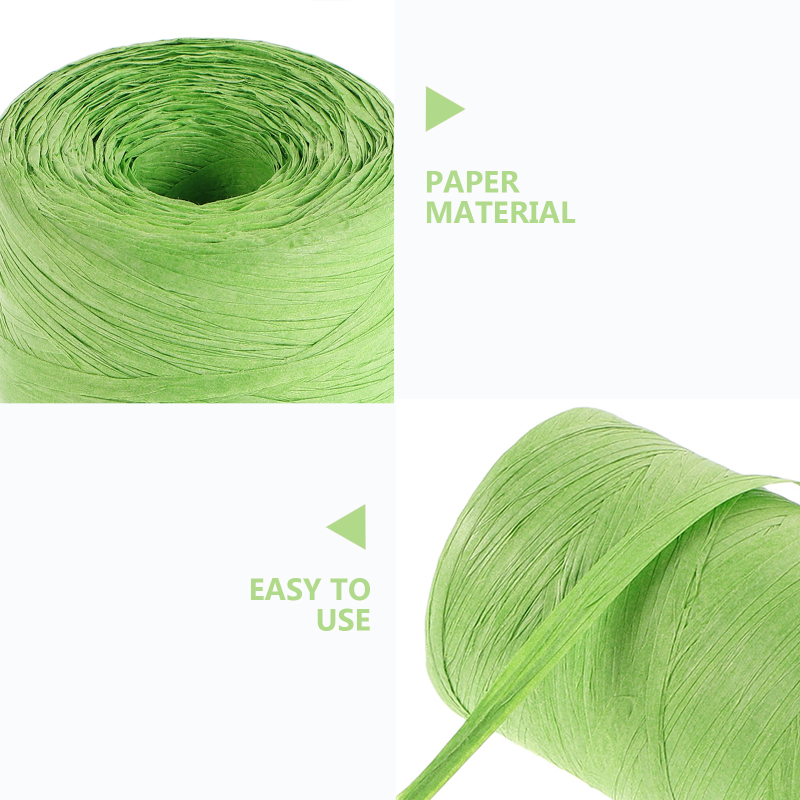 ริบบิ้นกระดาษราฟเฟียสีสันสดใสส - Papercraft Supply Ribbon บทวิจารณ์และราคา