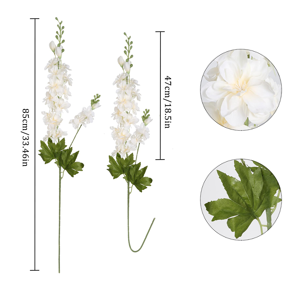 ดอกไม้ประดิษฐ์ 2 ชิ้น ก้านยาว  - Centerpiece Vase Tall บทวิจารณ์และราคา