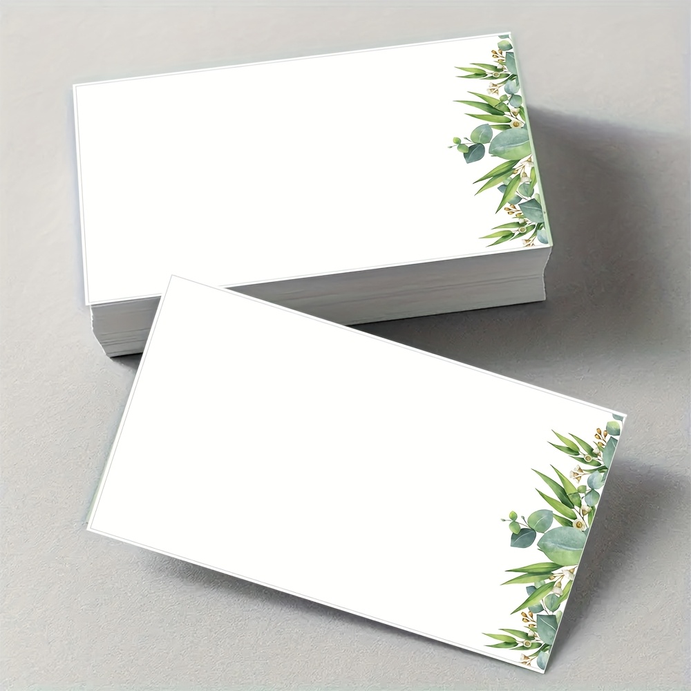 การ์ดข้อความเปล่าลายดอกไม้สีเข - Wedding Supply Company บทวิจารณ์และราคา