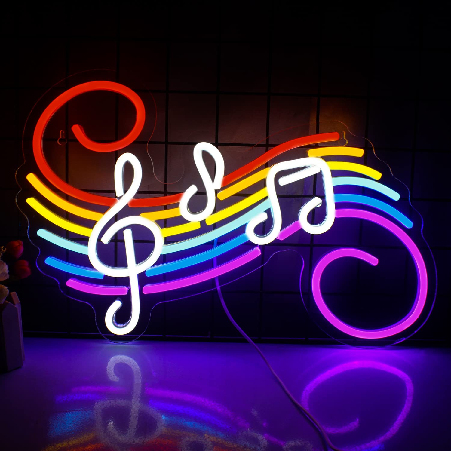 ป้ายไฟนีออนรูปโน้ตดนตรี ปรับแต - Wedding Led บทวิจารณ์และราคา
