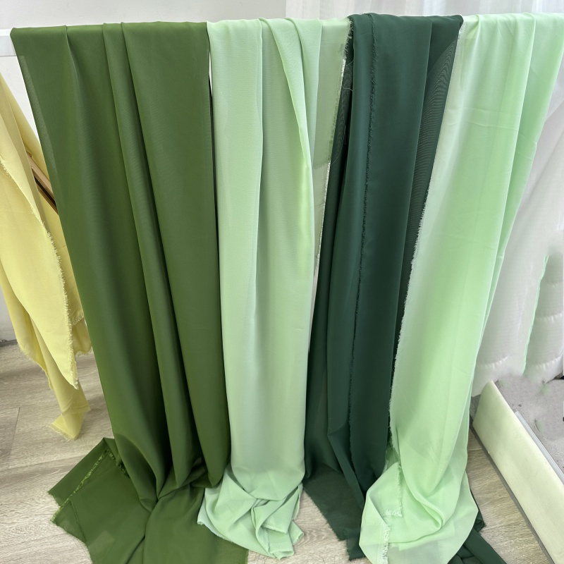 ผ้าชีฟองสีเขียวอะโวคาโดมะกอกสำ - Wedding Backdrop Curtain บทวิจารณ์และราคา