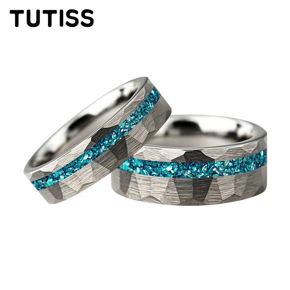 แหวนทังสเตนคาร์ไบด์ TUTISS 6/8 - Wedding Zone บทวิจารณ์และราคา