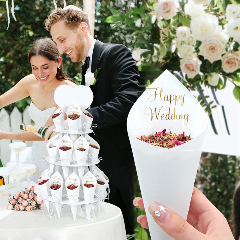 ถาดกระดาษคราฟท์สำหรับงานแต่งงา - Wedding Supply Rentals บทวิจารณ์และราคา