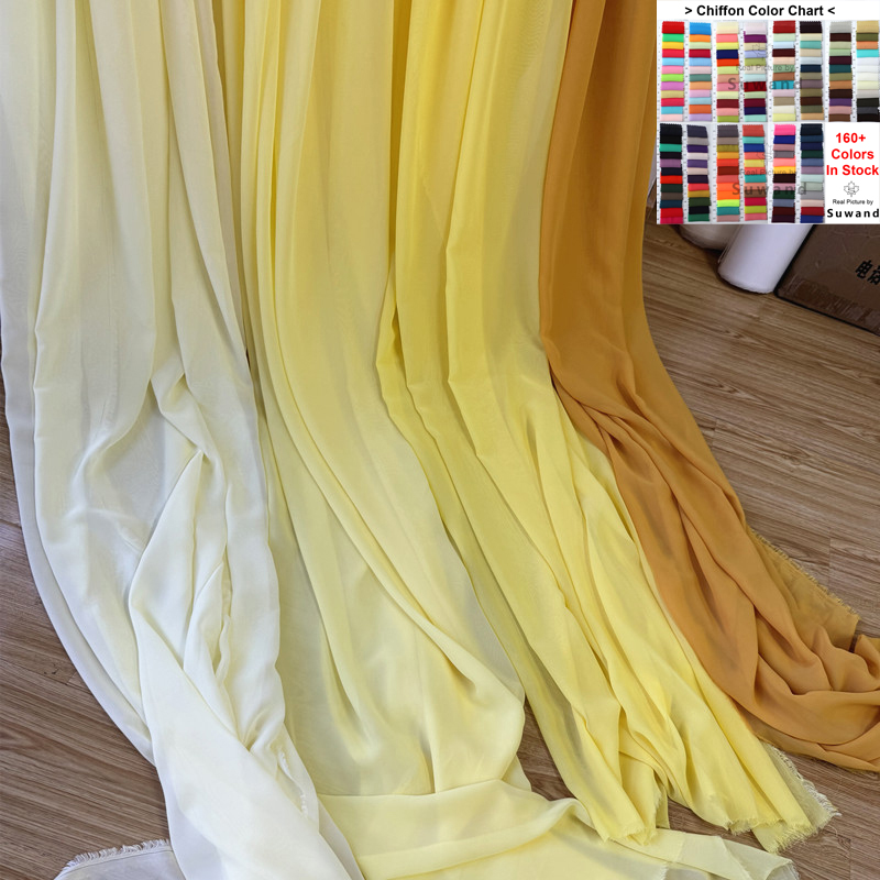 ผ้าชิฟฟ่อนสีเหลืองสีส้มสำหรับเ - Wedding Backdrop Curtain บทวิจารณ์และราคา