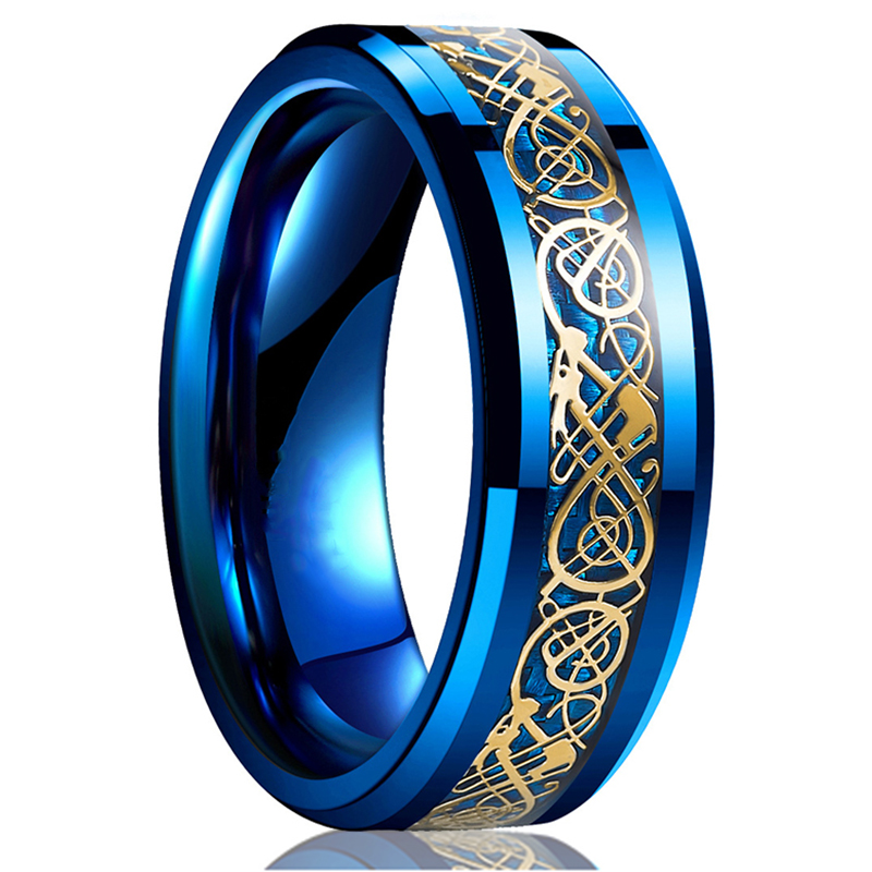 แฟชั่น 8 มม.สแตนเลส Celtic Dra - Wedding Zone บทวิจารณ์และราคา