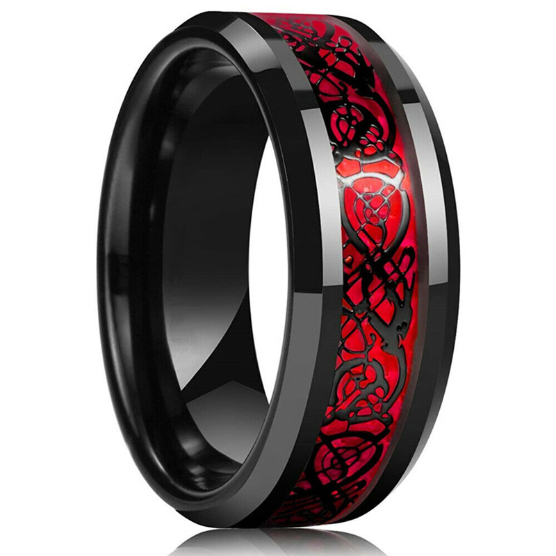แฟชั่น 8 มม.สแตนเลส Celtic Dra - Wedding Zone บทวิจารณ์และราคา