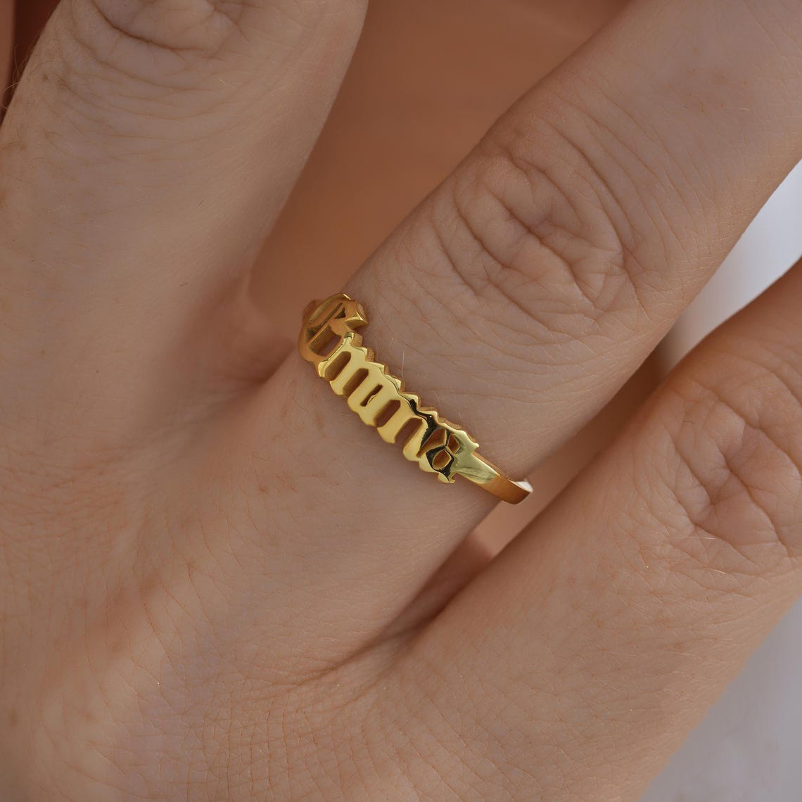 CUSTOM GOLD แหวนผู้หญิงแหวนโกธ - Wedding Zone บทวิจารณ์และราคา